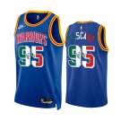 Men's All star Warriors #95 Juan Toscano-Anderson Royal Jersey Mexico Edition