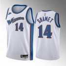 Men's Youth Wizards 14 Landry Shamet classic Jersey white