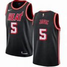 Men's & Youth Miami Heat 5 Nikola Jovic classic Jersey black