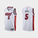 Men's & Youth Miami Heat 5 Nikola Jovic Association Jersey white