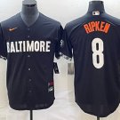 Men's & Youth Orioles #8 Cal Ripken Jr. Black 2023 City Jersey