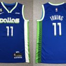 Men's & Youth Mavericks #11 Kyrie Irving City Basketball Jersey Blue 2023