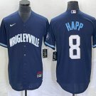 Men's CHC #8 Ian Happ Navy City Connect Cool Base Stitched Player Jersey