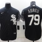 Men's CWS #79 Jose Abreu Black Drift Fashion Cool Base Jersey