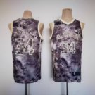 Men's Bucks #34 Giannis Antetokounmpo MVP Basketball Jersey Grey 2023