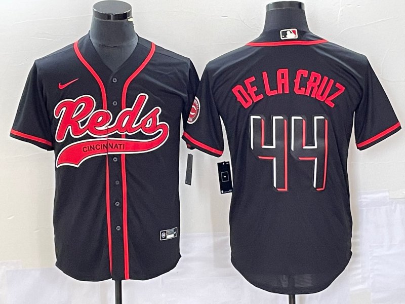Men's & Youth CIN #44 Elly De La Cruz Black 2023 Cool Player Jersey