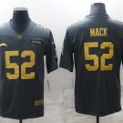 Men's Los Angeles Chargers #52 Khalil Mack Black Reflective Limited Stitched  Football Jersey on sale,for Cheap,wholesale from China