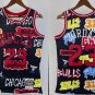 Men's Bulls Mitchell & Ness #23 Michael Jordan Swingman Hot Press Jersey