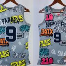 Men's Mitchell & Ness Spurs #9 Tony Parker Swingman Hot Press Jersey