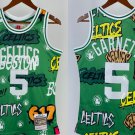 Men's Mitchell & Ness Celtics #5 Kevin Garnett Swingman Hot Press Jersey
