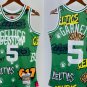 Men's Mitchell & Ness Celtics #5 Kevin Garnett Swingman Hot Press Jersey