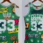 Men's Mitchell & Ness Celtics #33 Larry Bird Swingman Hot Press Jersey