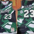 Men's Chicago Bulls #23 Michael Jordan Hardwood Classic Jersey Green Throwback