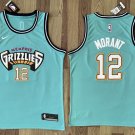 Men's Memphis Grizzlies #12 Ja Morant Basketball Jersey Moon Orchid