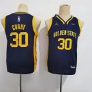 Youth Warriors #30 Stephen Curry Statement Edition Jersey Navy Blue