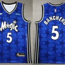 Men's Magic #5 Paolo Banchero Hardwood Classic Basketball Jersey Blue