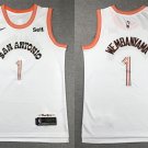 Men' San Antonio Spurs #1 Victor Wembanyama City Basketball Jersey White 2024