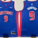 Men's Detroit Pistons #9 Ausar Thompson Icon Basketbsall Jersey Blue 2024