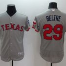 Mens Rangers #29 Adrian Beltre Grey Fashion Stars & Stripes Flexbase Authentic Stitched Jersey