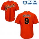 Any Size SFG #9 Matt Williams Cool Player Jersey Orange