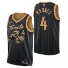 Men's And Youth Raptors #4 Scottie Barnes City 75th Anniversary Jersey Black