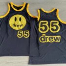 Men's Drew House SS22 Mesh Mascot Basketball Jersey Black AU