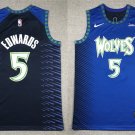 Men & Youth Anthony Edwards Minnesota Timberwolves 75th aniversary  city jersey blue