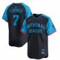 Any Size Phillies #7 Trea Turner National League Navy 2024 All-Star Game Jersey