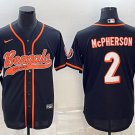 Any Size Cincinnati Bengals #2 Evan McPherson Navy With Patch Cool Base Jersey
