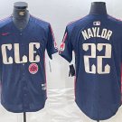 Any Size Guardians #22 Josh Naylor Big Logo Navy 2024 City Cool Player Jersey