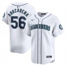 All Size SEA #56 Randy Arozarena White 2024 Home Stitched Jersey
