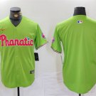 Men's PHI Team Blank Green Cool Player Jersey