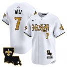Men's New Orleans Saints #7 Taysom Hill White Cool Base Stitched Player Jersey