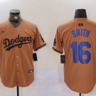 Men's LAD #16 Will Smith Olive Cool Base Limited Stitched Jersey