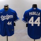 Men's LAD #44 Vicente Padilla Number Blue Cool Base Stitched Jersey