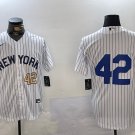 Men's New York Yankees #42 Jackie Robinson White Cool Base Stitched Jersey