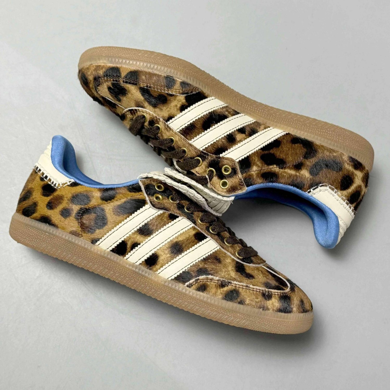 Adidas x Wales Bonner Samba Pony Leopard Print Women's