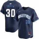 Mens CHC #30 Kyle Tucker Navy City Connect Limited Jersey