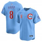 Mens CHC #8 Ian Happ Nike Blues Alternate Limited Jersey