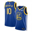 Men's Youth #10 Jimmy Bulter III Blue 2025 Icon Edition Stitched Basketball Jersey