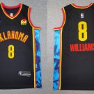Men's & Youth Oklahoma City Thunder Jalen Williams Black 2025 City Edition Basketball Jersey
