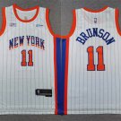 Men's & Youth Knicks #11 Jalen Brunson City Jersey White 2025