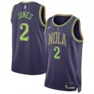 Men's New Orleans Pelicans #2 Herbert Jones Purple 2024-25 City Ediiton Stitched Basketball Jersey
