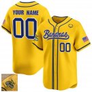 Unisex & Boys Savannah Bananas Active Player Custom Yellow Vapor Limited Stitched Player Jersey