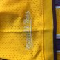 Men's Lakers #77  Luka Doncic MITCHELL & NESS Basketball Short Sleeve Yellow