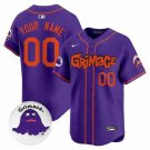 Men's New York Mets Active Player Cutsom Purple Grimace V2 Vapor Limited Stitched Jersey
