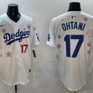 Los Angeles Dodgers X Takashi Murakami Tokyo #17 Shohei Ohtani Jersey White