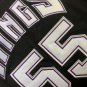 Men's Sacramento Kings #55 Jason Williams MITCHELL & NESS Basketball Short Sleeve Black