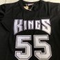 Men's Sacramento Kings #55 Jason Williams MITCHELL & NESS Basketball Short Sleeve Black