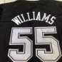 Men's Sacramento Kings #55 Jason Williams MITCHELL & NESS Basketball Short Sleeve Black